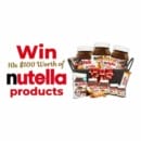 Win $100 Worth of Nutella Products