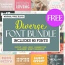 Free Bundle of 80 Premium Fonts